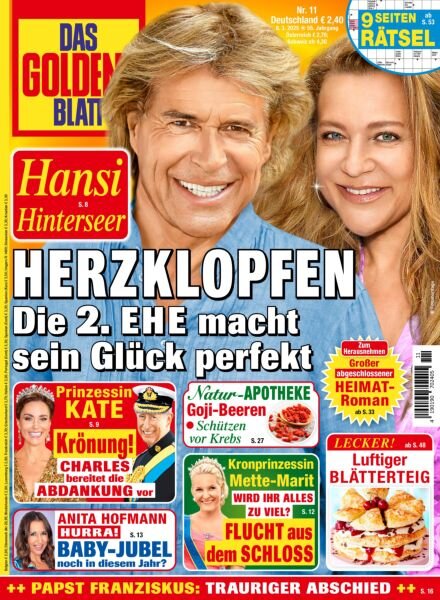 Das Goldene Blatt – 8 Marz 2025 Cover