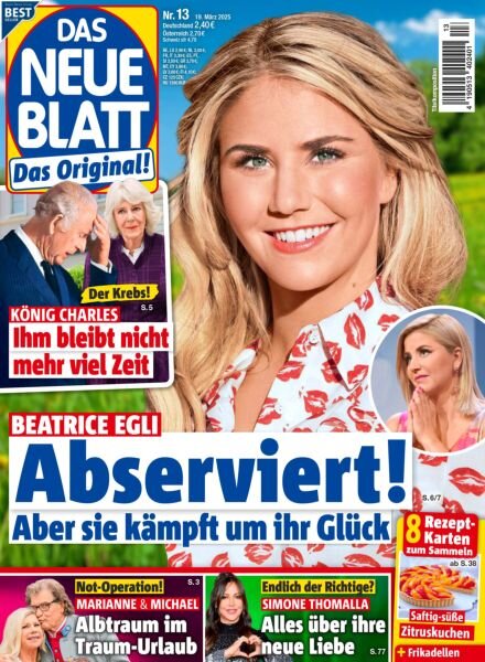 Das Neue Blatt – 19 Marz 2025 Cover