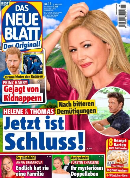 Das Neue Blatt – 5 Marz 2025 Cover