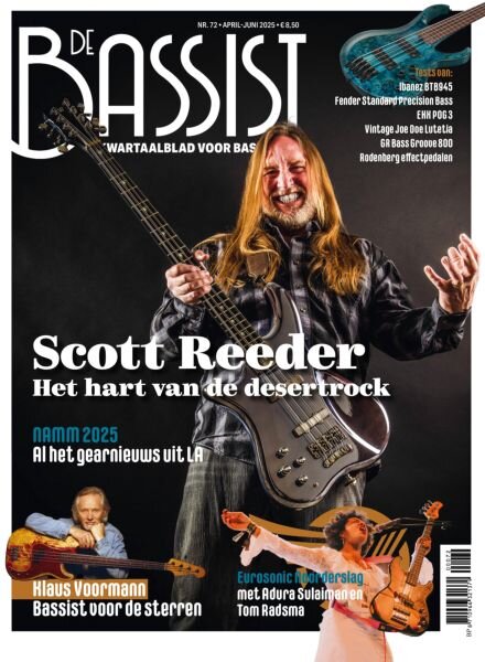 De Bassist – April-Mei-Juni 2025 Cover