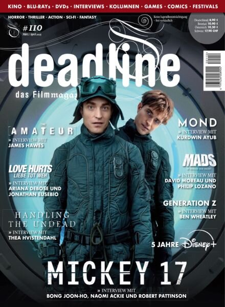 Deadline – Marz-April 2025 Cover