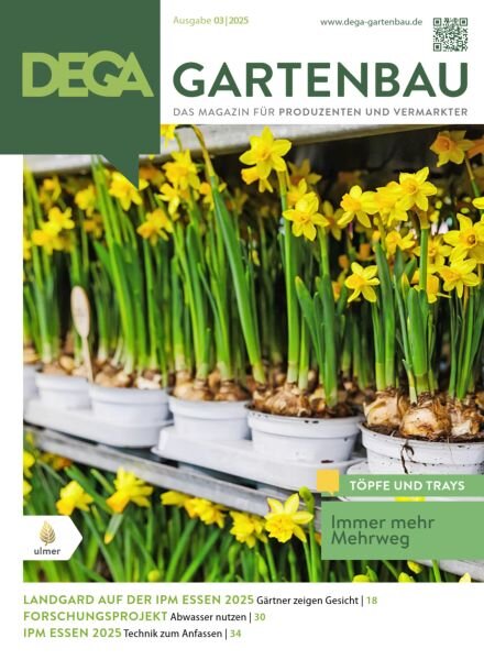 Dega Gartenbau – Marz 2025 Cover