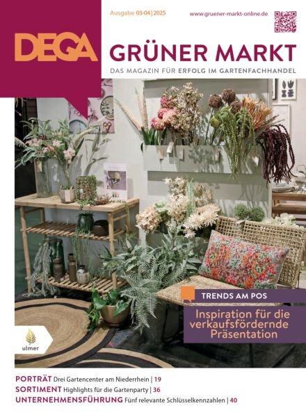 Dega Gruner Markt – Marz-April 2025 Cover
