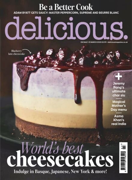 Delicious UK – March 2025 Cover