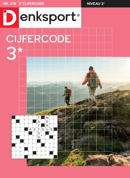 Denksport Cijfercode 3 – 20 Maart 2025 Cover