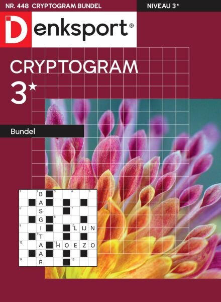 Denksport Cryptogrammen 3 bundel – 27 Februari 2025 Cover