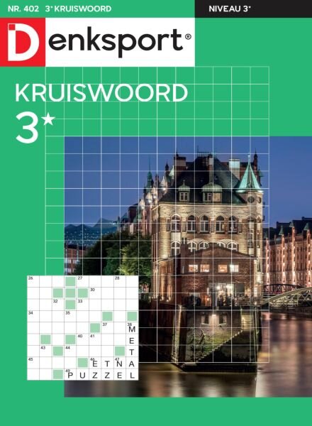 Denksport Kruiswoord 3 – 20 Maart 2025 Cover