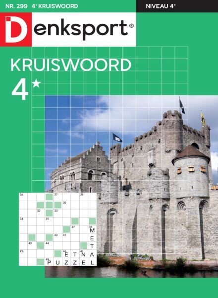Denksport Kruiswoord 4 – 6 Maart 2025 Cover