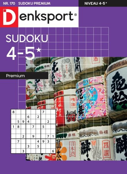 Denksport Sudoku 4-5 premium – 13 Maart 2025 Cover