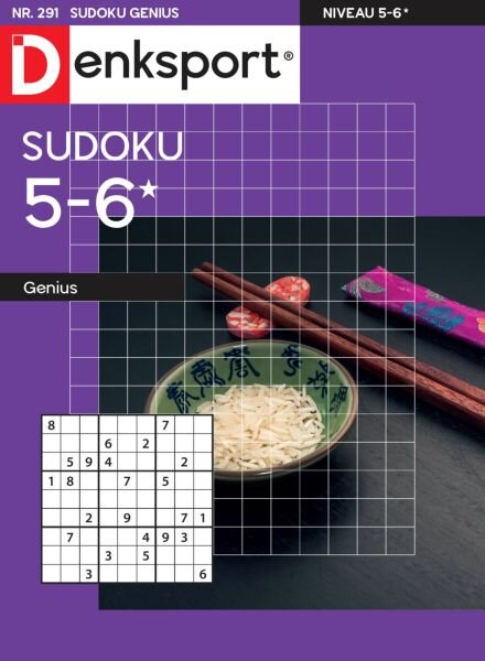 Denksport Sudoku 5-6 genius – 27 Februari 2025 Cover