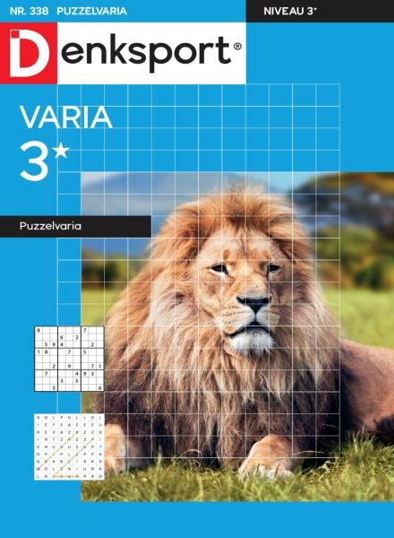 Denksport Varia 3 Puzzelvaria – 13 Maart 2025 Cover
