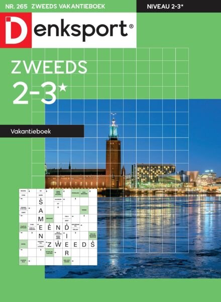 Denksport Zweeds 2-3 vakantieboek – 27 Februari 2025 Cover
