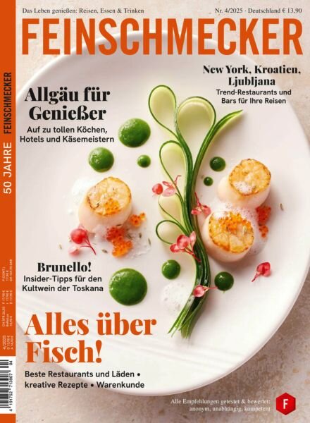 Der Feinschmecker – April 2025 Cover