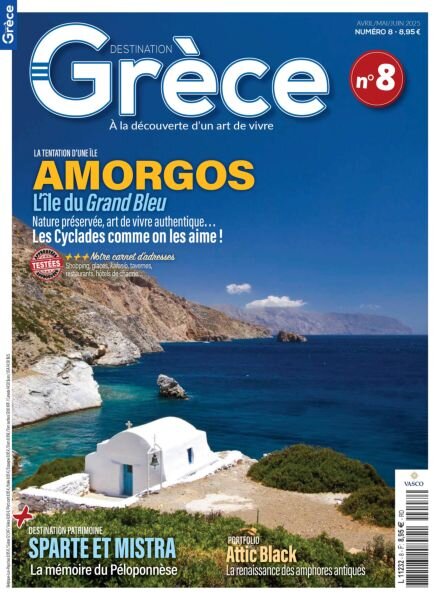 Destination Grece – Avril-Mai-Juin 2025 Cover