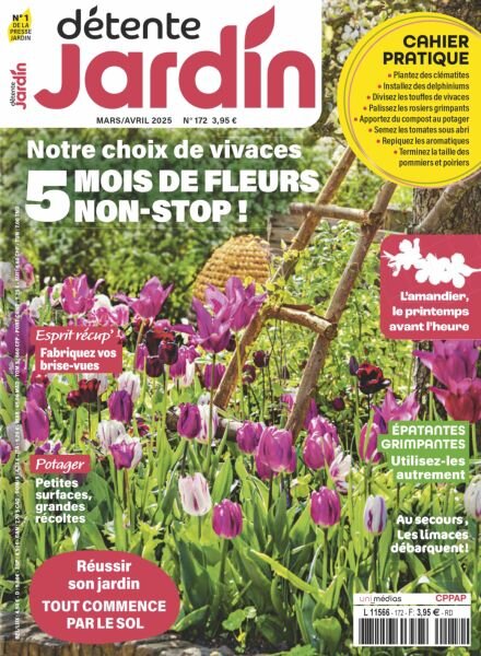 Detente Jardin – Mars-Avril 2025 Cover