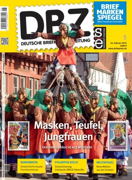 Deutsche Briefmarken-Zeitung – 24 Februar 2025 Cover