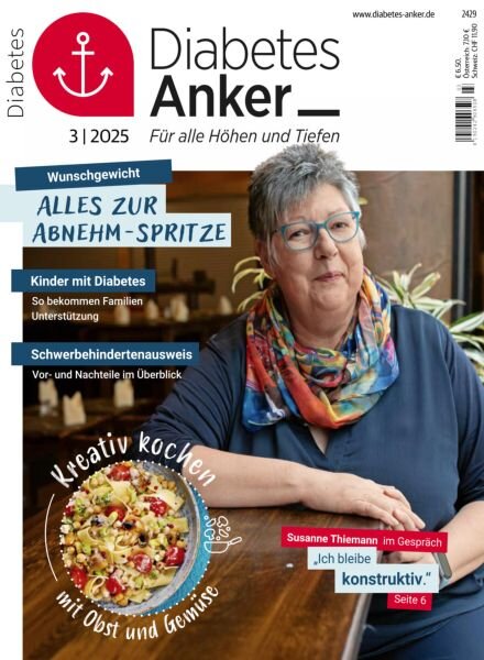 Diabetes Anker – Marz 2025 Cover