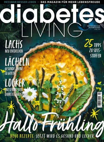 Diabetes Living Germany – April-Mai 2025 Cover