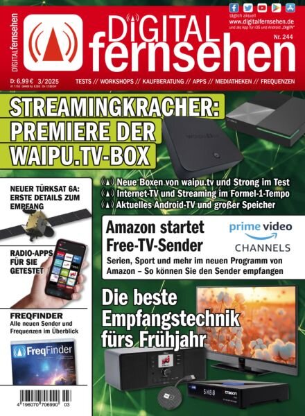 Digital Fernsehen – Ausgabe 3 2025 Cover