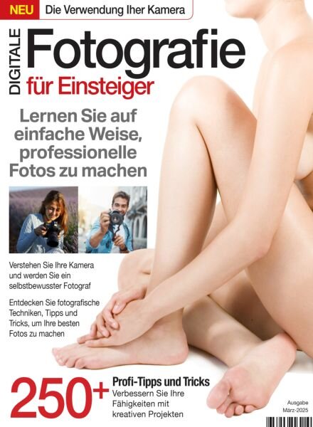 Digitale Fotografie fur Einsteiger – Marz 2025 Cover