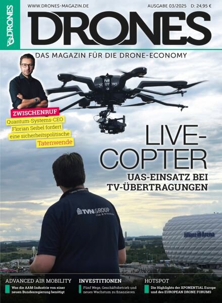 Drones – Marz 2025 Cover