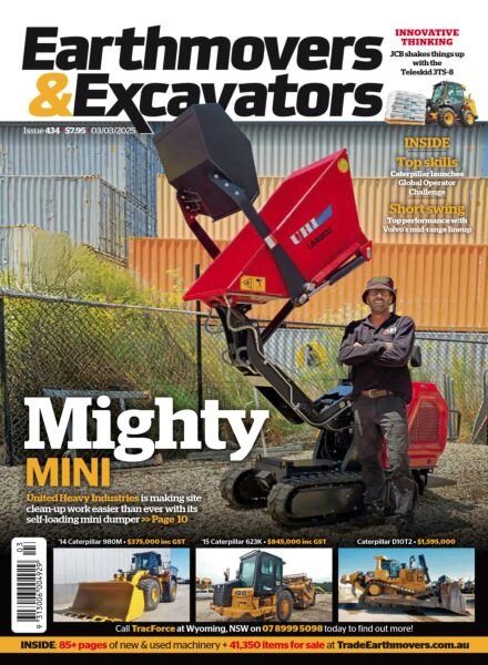 Earthmovers & Excavators – 3 March 2025 Cover