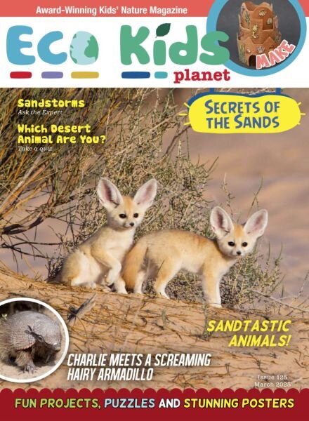 Eco Kids Planet Magazine – March 2025 Cover