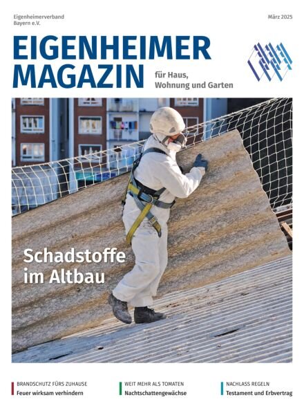 Eigenheimer Magazin – Marz 2025 Cover