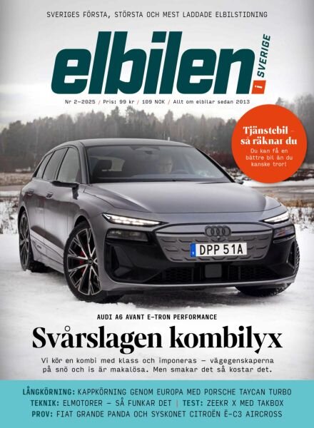 Elbilen – Mars 2025 Cover