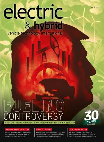 Electric & Hybrid Vehicle Technology International – March 2025 Cover