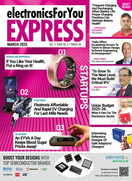 Electronics For You Express – March 2025 Cover