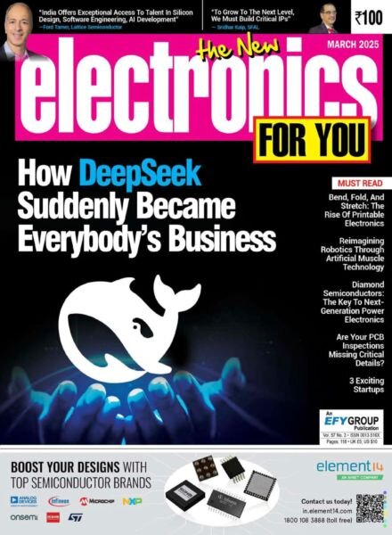 Electronics For You – March 2025 Cover