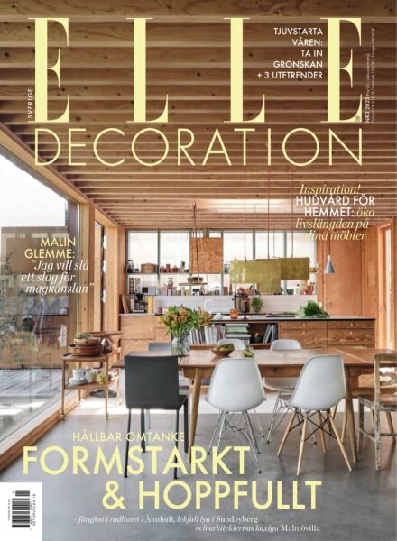Elle Decoration Sweden – 1 April 2025 Cover