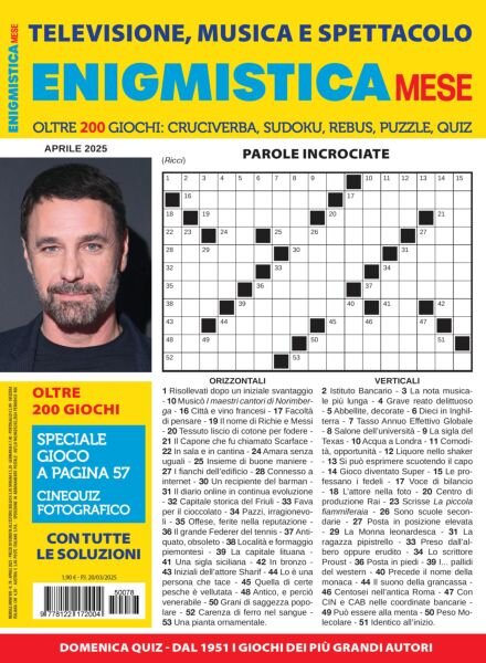 Enigmistica Mese – Aprile 2025 Cover