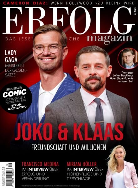 Erfolg Magazin – Februar 2025 Cover
