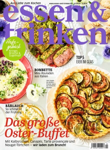 Essen & Trinken – April 2025 Cover