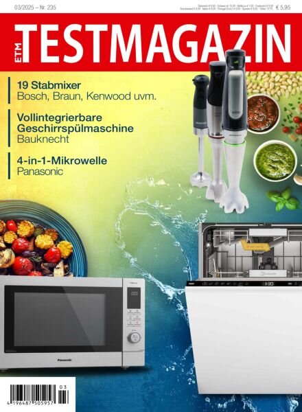 ETM Testmagazin – Marz 2025 Cover