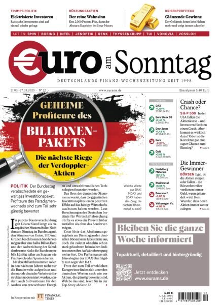 Euro am Sonntag – 21 Marz 2025 Cover