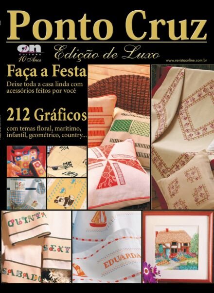 Faca Facil Ponto Cruz – Marco 2025 Cover