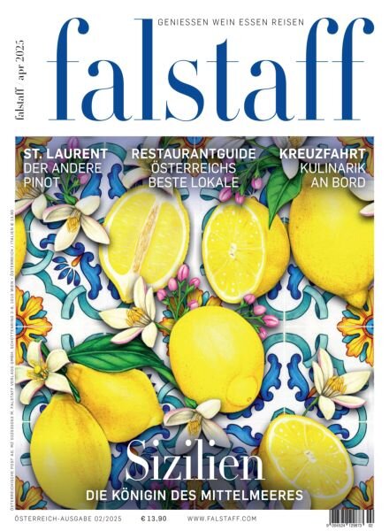 Falstaff Magazin Osterreich – April 2025 Cover