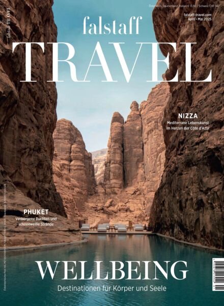 Falstaff Travel – April-Mai 2025 Cover