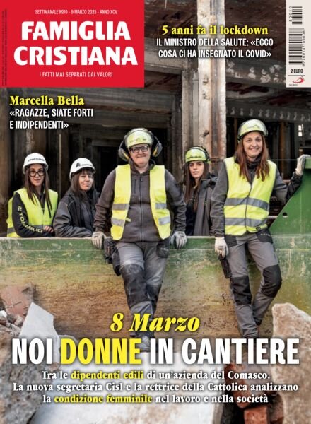 Famiglia Cristiana – 9 Marzo 2025 Cover