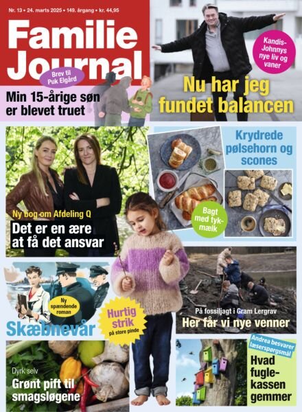 Familie Journal – 24 Marts 2025 Cover