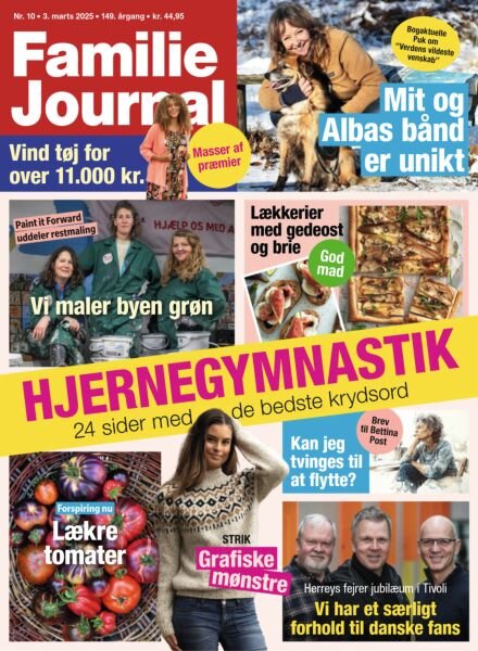 Familie Journal – 3 Marts 2025 Cover