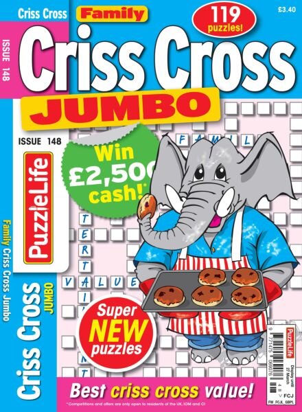 Family Criss Cross Jumbo – February 2025 Cover