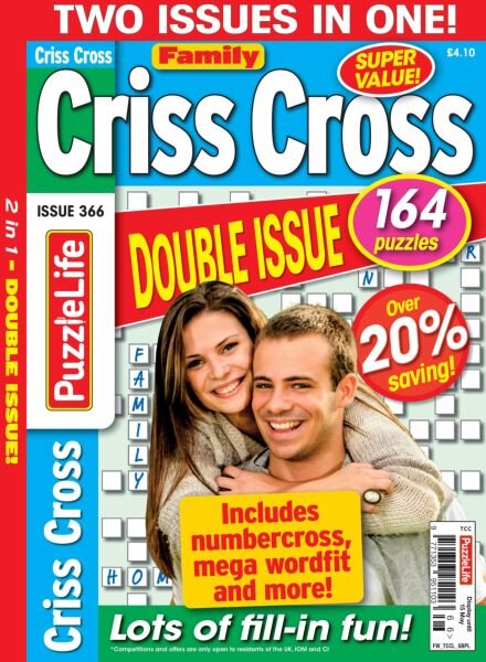 Family Criss Cross – March 2025 Cover