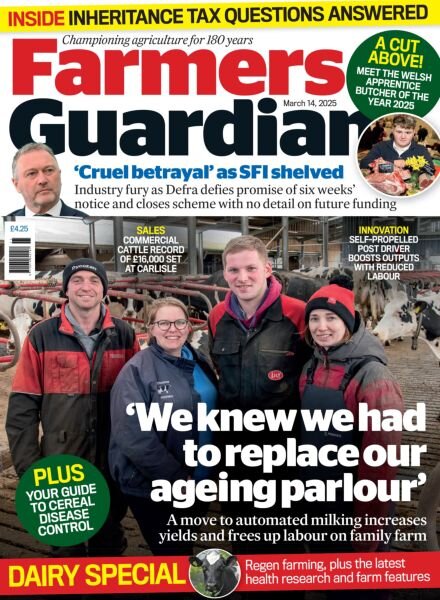 Farmers Guardian – 14 March 2025 Cover