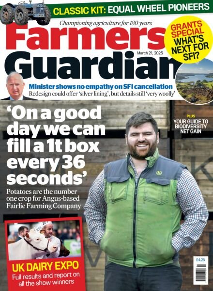 Farmers Guardian – 21 March 2025 Cover