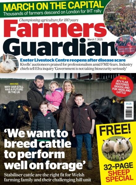 Farmers Guardian – 7 March 2025 Cover