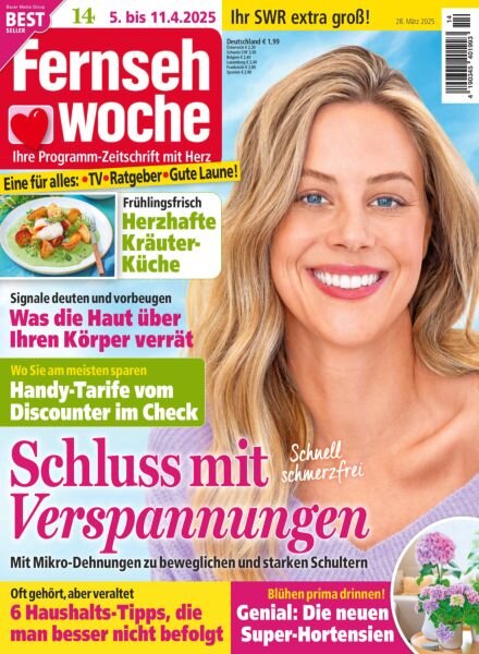 Fernsehwoche – 28 Marz 2025 Cover